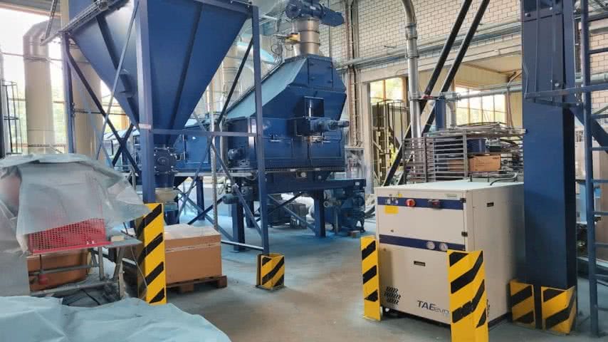 Kahl, Twin Screw Extruder LTW 160