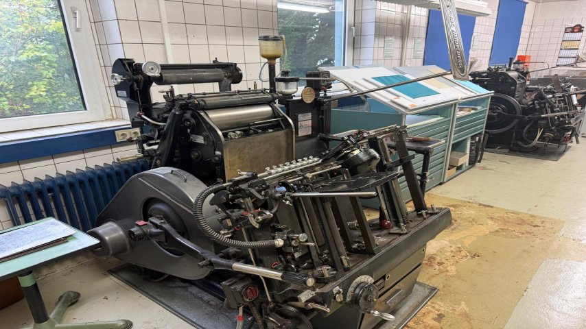 Heidelberg, TP with hotfoil system, 1971