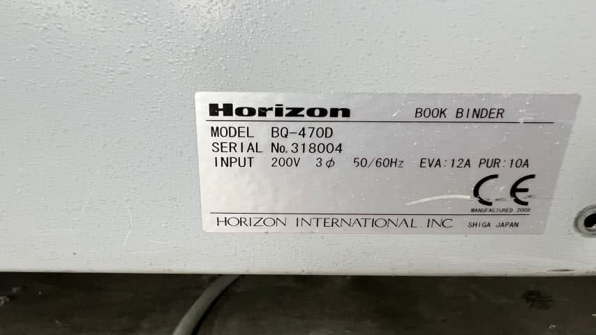 Horizon, Book Binder BQ-470