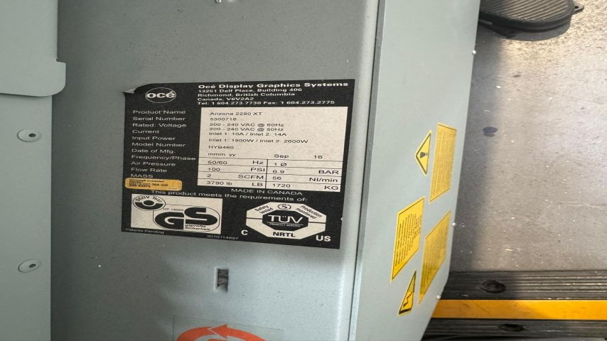 OCE, Arizona 2280 XT