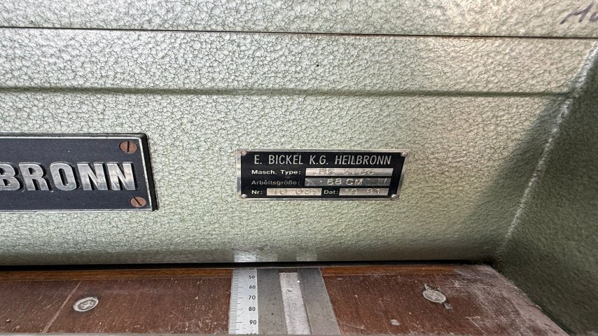 E.Bickel, Perfotating HK 3/68