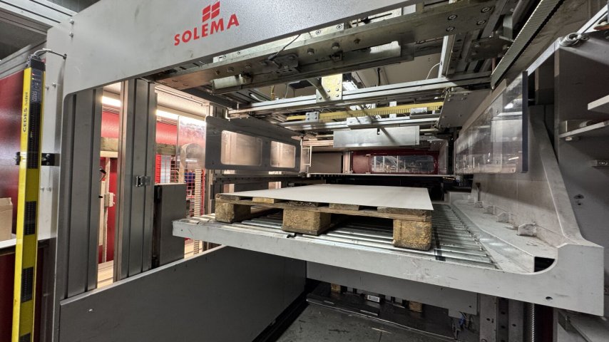 Solema, Pluton Automatic Palletizer (Left Version)
