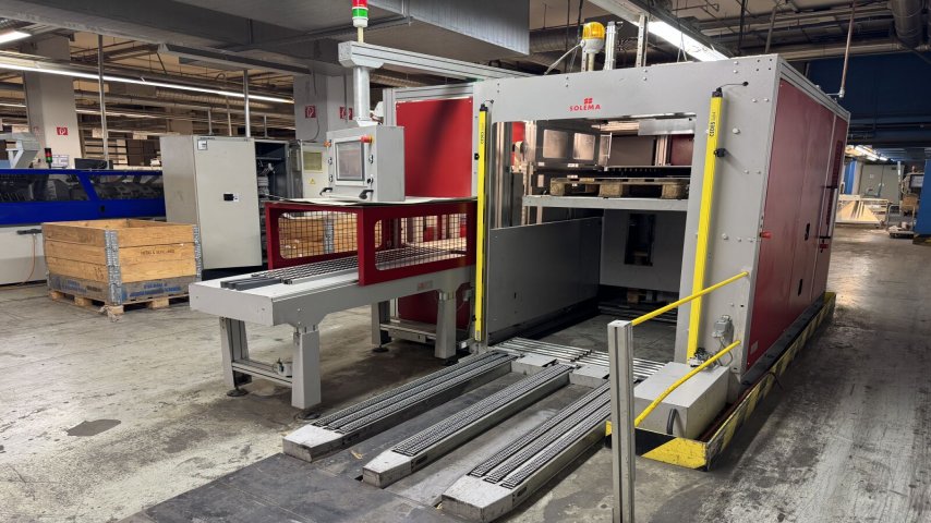 Solema, Pluton Automatic Palletizer (Left Version)