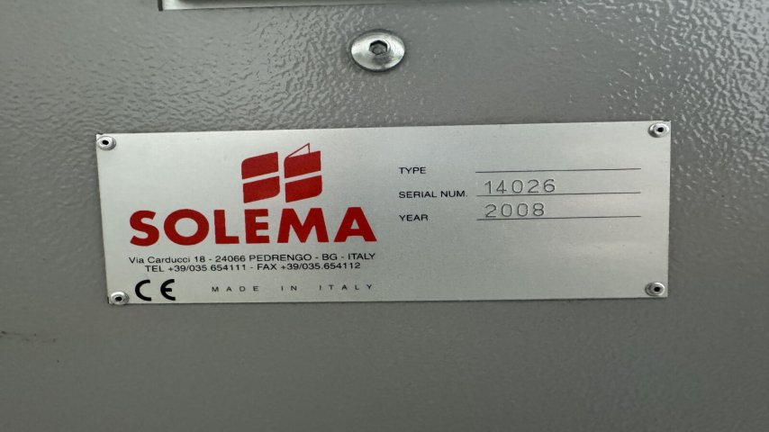 Solema, Pluton Automatic Palletizer (Right Version)