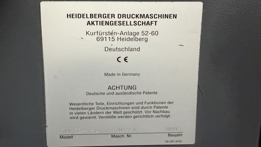 Heidelberg, SM 52-4+L