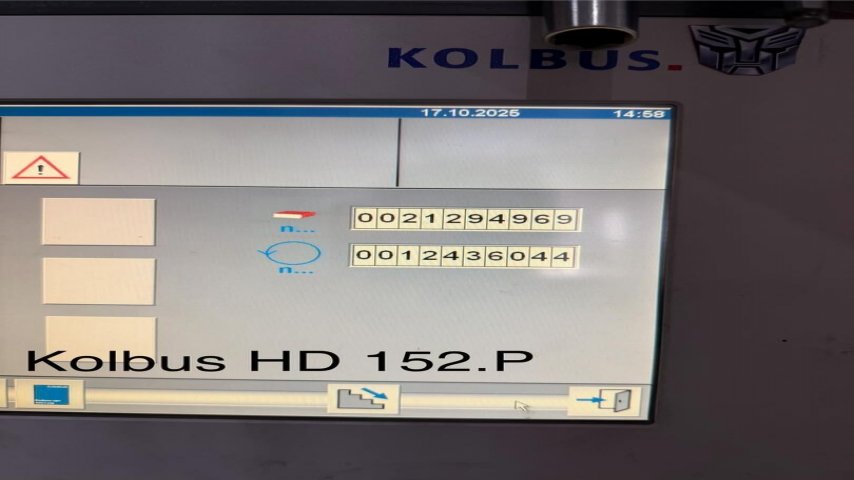 Kolbus,  HD 152P three knife trimmer 